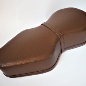 Seat, leatherette, dark brown, Jawa, CZ