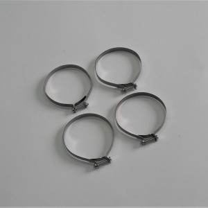 Dust cover clips for front fork, 4 pieces, Jawa 638-640