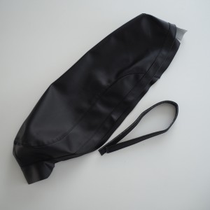 Seat cover, black, Jawa, CZ - Panelka/Kyvacka