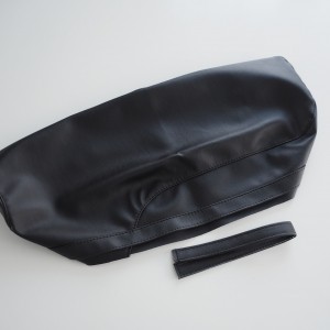 Seat cover, black, Jawa 50 type 23 Mustang