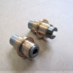 Bush, bronze, + bolt, 2 pc, Jawa 500 OHC 01, 02