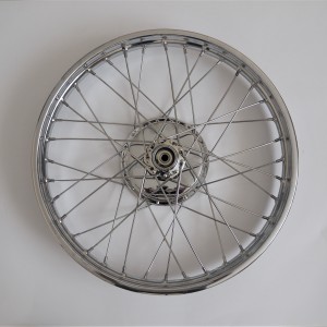 Front wheel,  wheel hub 160mm, Jawa 250/350 Perak