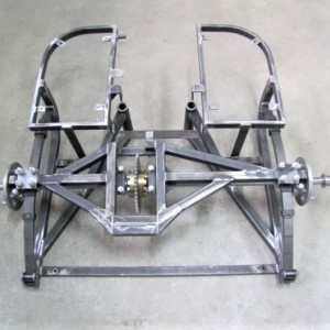 Chassis bare with differential, Jawa Perak-Riksa