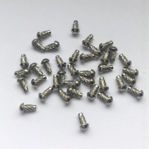 Rivet for type label, nickel, 2,49x4,76mm, Jawa, CZ