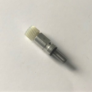 Speedometer drive pinion, 15 teeth, plastic, Jawa 638-640
