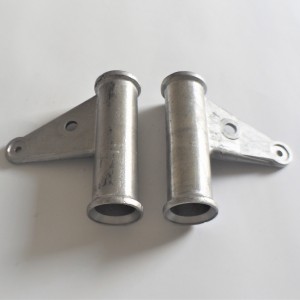 Handles of front headlamp, right, left, aluminum, CZ 471/472