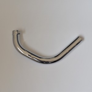 Exhaust pipe, chrome, CZ 125 -175 476 / 477 / 485 / 487 / 488