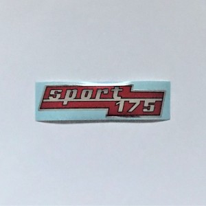 Sticker, CZ Sport 175, 140 x 37 mm