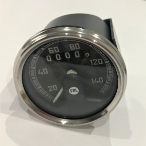 Tachometer, Durchmesser 60 mm, 140 km/h, Jawa Bizon, CZ 476-472