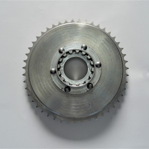 Rear chainwheel complete 47t, zink, Jawa 250/350 Perak