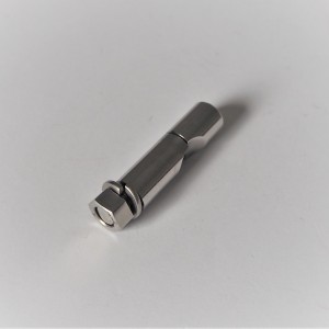Head lock pin, stainless steel/polished, Jawa Villiers, Special