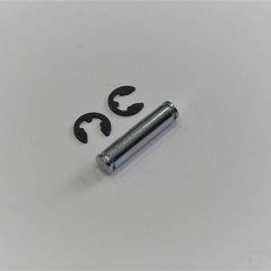 Pin for rear footrest with pin lock, Jawa 50, CZ 476-488