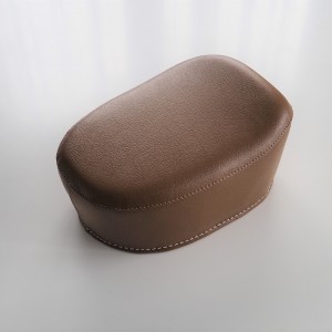 Seat, leatherette, light brown, Jawa 50 type 550/555