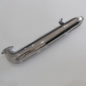 Exhaust silencer, chrome, Jawa 50 type 550/555