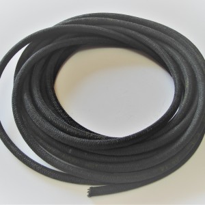 Fuel hose braided 5/9 mm, black, 1m, Jawa, DKW, ZUNDAPP, NSU, M72 and other