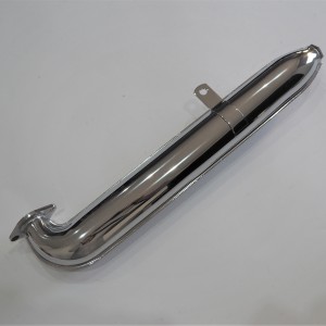 Exhaust silencer, chrome, Jawa 50 type 550/555