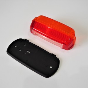 Cover for rear light with rubber, orange-red, PAV 40, CZ 125-250