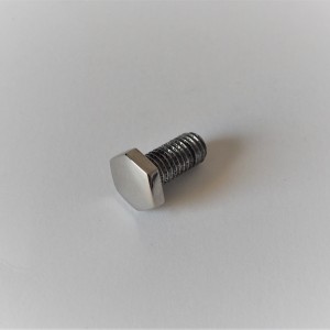 Screw for side door handle, M8x17mm, stainless steel/polished, Velorex 250/350