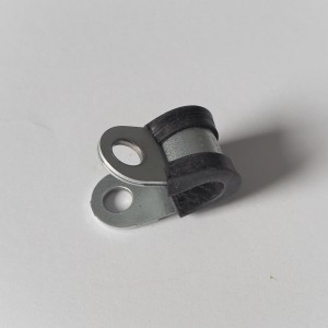 Pipe Clamps, black, 10 mm, Jawa, CZ