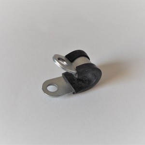 Pipe Clamps, black, 8 mm, Jawa, CZ