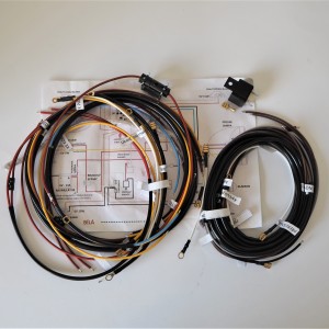 Instalacja elektryczna z kierunkowskazami, z podłączeniem pod VAPE, Jawa 250/350 Panelka