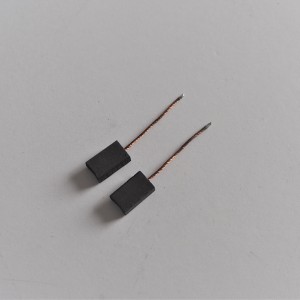 Uhlíky alternátoru 4x6x10mm, 12V, 2 kusy, Jawa 638-640