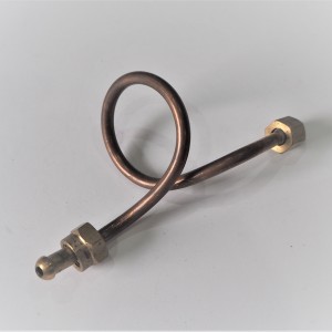 Fuel line to carburetor JIKOV, brass, Jawa Special