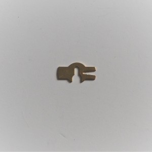 Safety-clip of throttle needle for carburetor, brass, 0.5 mm, Jawa, CZ