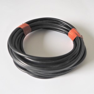 Bowden cable outer, black, fi 4,0 mm, packung 10 m