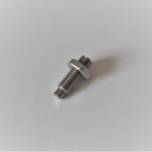 Screw of clutch with a nut, to Allen key, stainless steell, Jawa 50