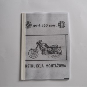 Montageanleitungen CZ 350 Typ 472 S.POLNISCHE  A4-Format, 61 Seiten