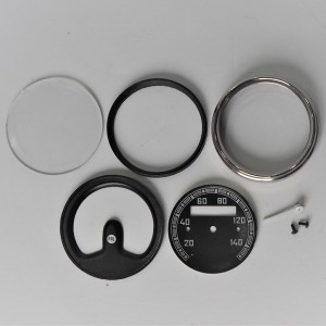 Repair set for rund speedometer, diameter 60 mm, 140 km/h, Jawa Bizon, CZ 476-472