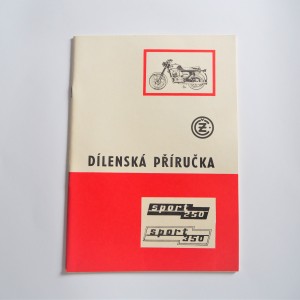 Workshop manual, ČZ 471, 472, original - czech language, A4 format, 60 pages