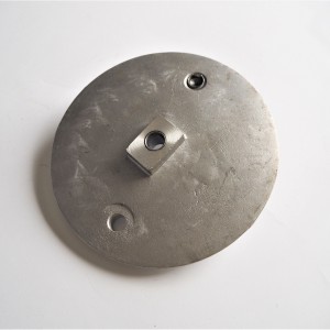 Bremsdeckel 150 mm, Front, unpoliert, Jawa Perak, Ogar