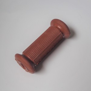 Footrest rubber - front, red,  Jawa, CZ 1949-1959