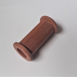 Rear footrest rubber, red, Jawa, CZ 1947-1974