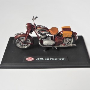 Modell Jawa 350 Perak mit Koffern