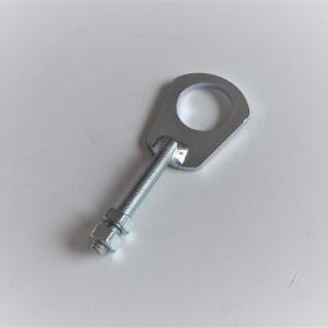 Chain adjuster, right, zinc, Jawa 555