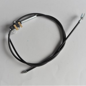 Bowden, brake cable with stop switch, 94+38 cm, total length 147 cm, Jawa 638-639