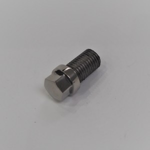 Gearbox bolt M12, stainless steel, polished, Jawa Villiers, Special