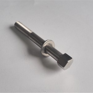 Nut for cylinder head, stainless, polished, Jawa 250 Special