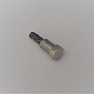 Screw for manual gear lever, stainless steel, polished, Jawa Robot