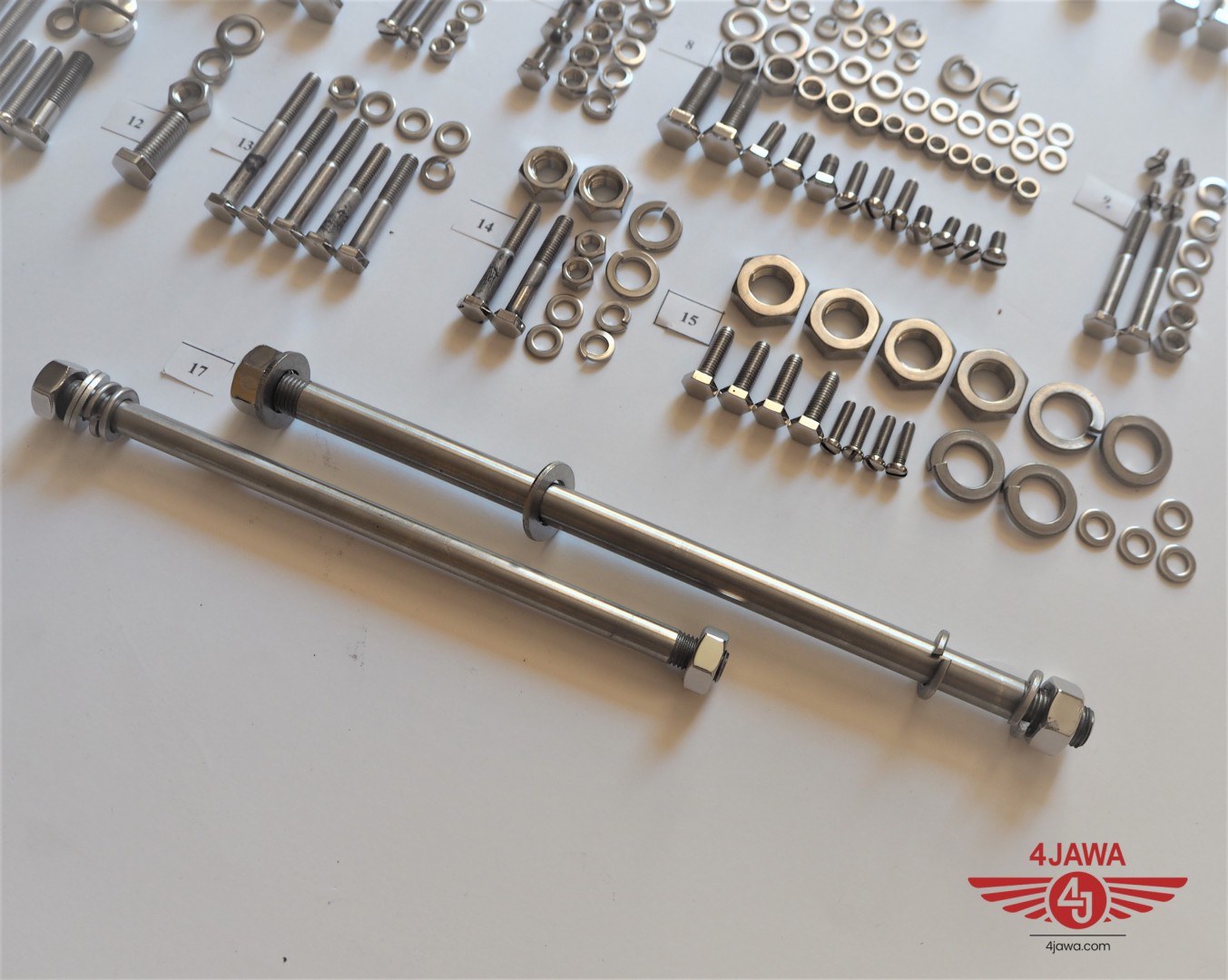 Stainless steel bolts discount for motorcycles