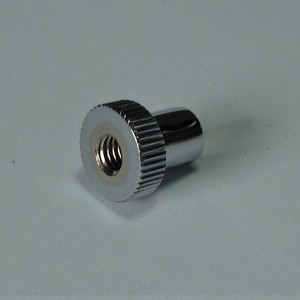 Nut for brake rod M6, chrome, Jawa, CZ