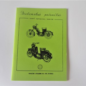 Workshop manual Jawa 50 type 550/555 - L.SLOVAK A5 format, 47 pages