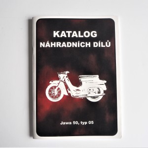 Ersatzteilkatalog Jawa 50 Typ 05 - S.SLOWAKISCH A5-Format, 74 Seiten