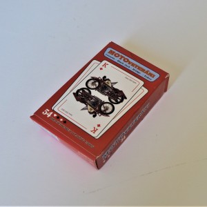 Playing card Motorcycle vintage, 54 pcs