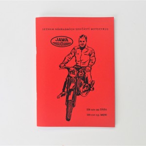 Spare parts catalogue JAWA- 250 type 559/04, 350 type 360/00 - L.CZECH, A5 format, 91 pages