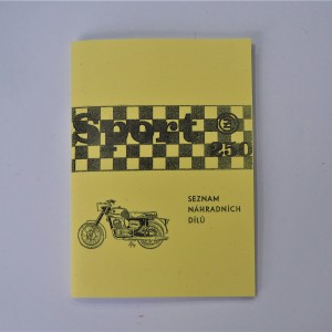 Ersatzteilkatalog CZ 250/471 - S.TSCHECHISCH, A5-Format, 40 Seiten