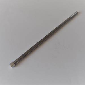 Handlebar mount screw, 230 mm, polished stainless, Jawa 05-23